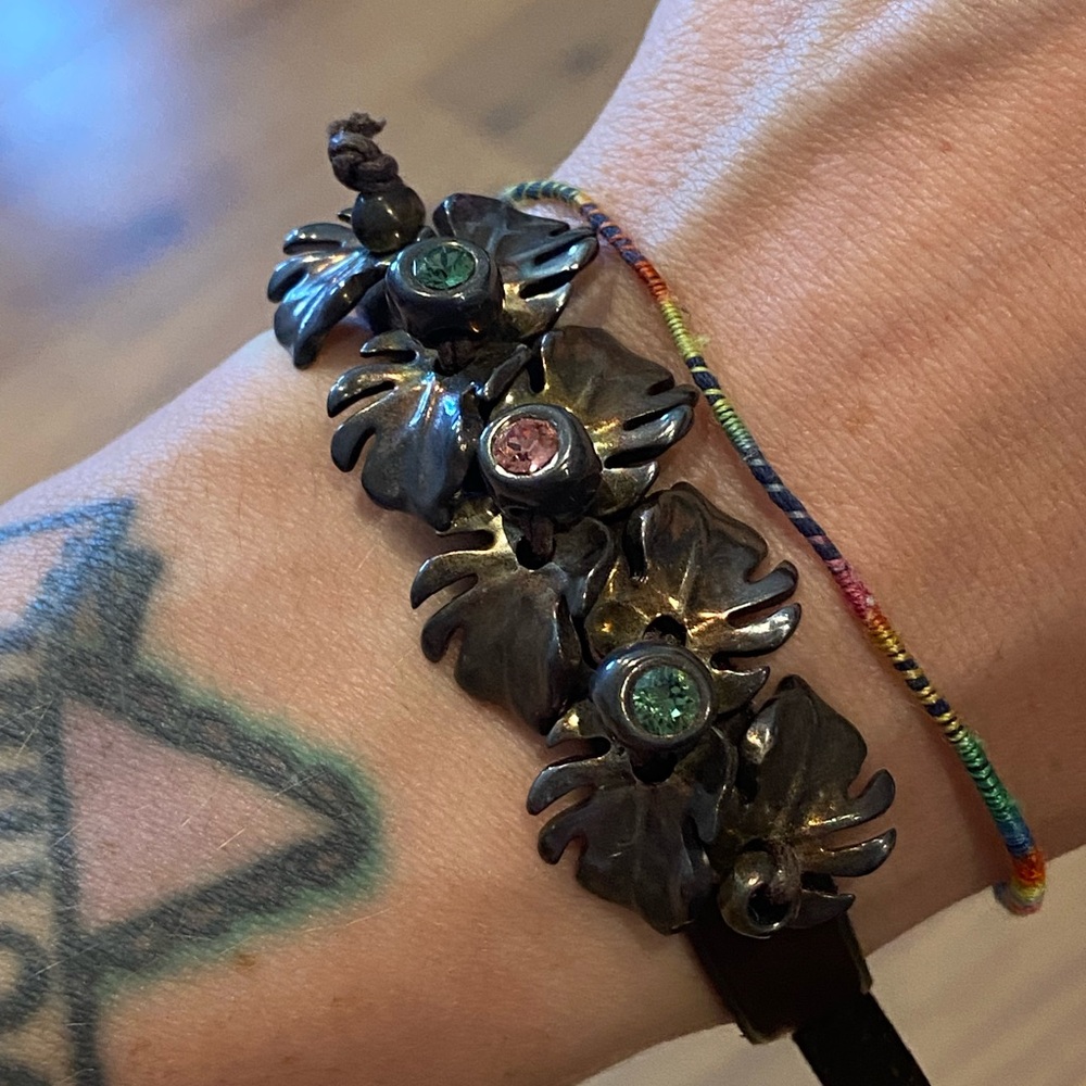 Uno de 50 leather bracelet